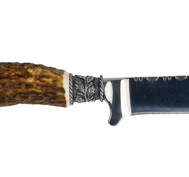 Funk Hirschhorn Trachtenmesser mit Zierfigur | Bayrischer Löwe