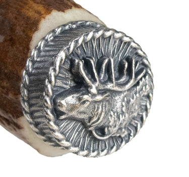 Funk Hirschhorn Trachtenmesser mit Zierkappe | Rothirsch