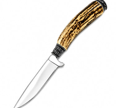 Funk Hirschhorn Trachtenmesser mit Zierkappe | Bayernwappen