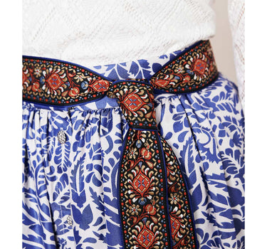 Krüger Collection Damen Trachtenrock "Janita" 264167 | Blau