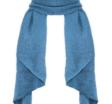 Kuscheliger Winter Schal "Eliana" 250 x 63 cm | Jeansblau