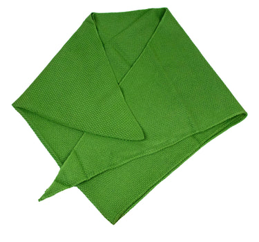 XL Strick Dreieckstuch - Schal  200 x 80 cm | Apfelgrün
