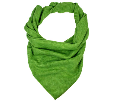 XL Strick Dreieckstuch - Schal  200 x 80 cm | Apfelgrün