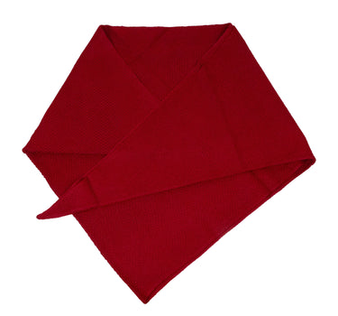 XL Strick Dreieckstuch - Schal  200 x 80 cm | Dunkelrot