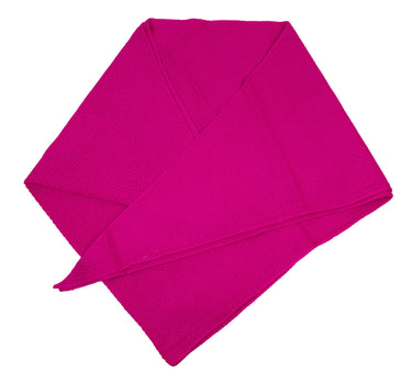 XL Strick Dreieckstuch - Schal  200 x 80 cm | Pink