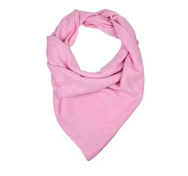 XL Strick Dreieckstuch - Schal  200 x 80 cm | Rosa