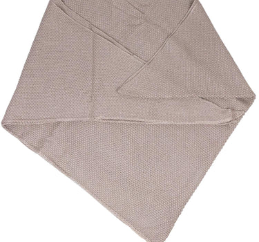 XL Strick Dreieckstuch - Schal  200 x 80 cm | Taupe