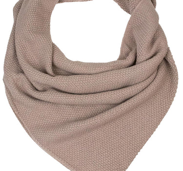 XL Strick Dreieckstuch - Schal  200 x 80 cm | Taupe