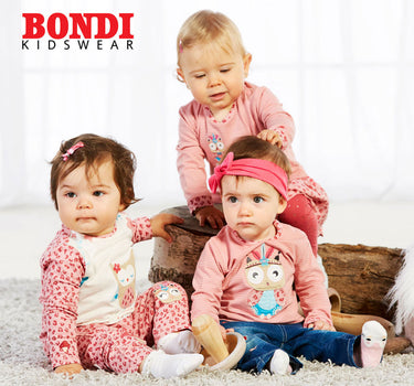 BONDI Capri Leggings "Blumenwiese" mit Stickerei 86627 - Weiß / Bunt | Baby Kinder Sommerhose