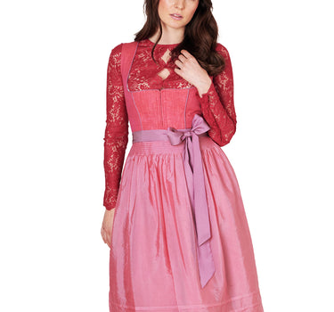 Krüger Collection Dirndl "Linette" 115667 | Rot 60cm