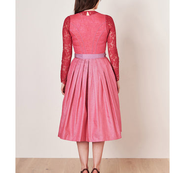 Krüger Collection Dirndl "Linette" 115667 | Rot 60cm