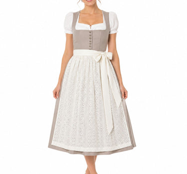 Pierre Marcel Blümchen Dirndlschürze Anna | Creme