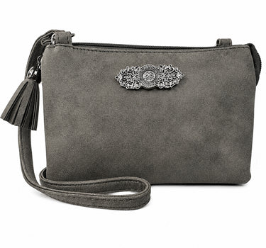 Trachten Handtasche "Sofia" - Dirndl Umhängetasche | Dunkelgrau