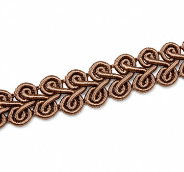 LUISIA® Halsband Kropfband "Editha" | Braun