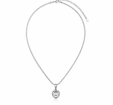 LUISIA® Halskette "Juna" mit Herz Anhänger und Kristallen von Swarovski®