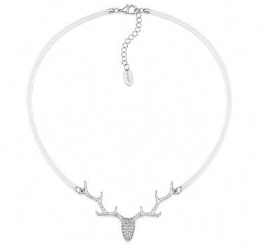 LUISIA® Halskette "Nicola" mit Kristallen von Swarovski® | Weiß