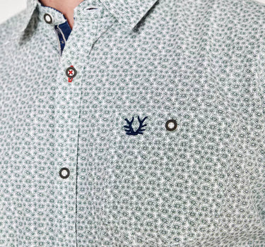 Krüger Trachtenhemd "Benno" mit Muster 913762 | Grün