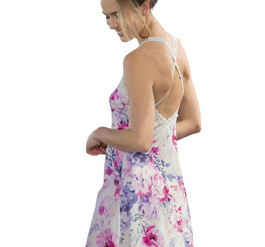 Nina von C. Negligè Hemdrock "Big Flower" 90cm 16421321 | Mehrfarbig