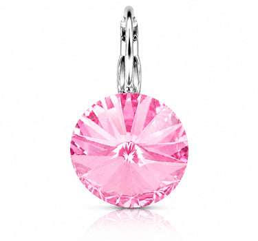 LUISIA® Ohrringe Rivoli mit Kristallen von Swarovski® - 12 mm | Light Rosé