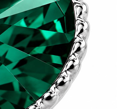 LUISIA® Solitär Ohrstecker "Joy" mit Kristallen von Swarovski® | Emerald