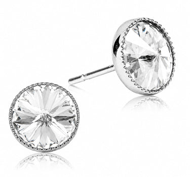LUISIA® Solitär Ohrstecker "Joy" mit Kristallen von Swarovski® | Kristall