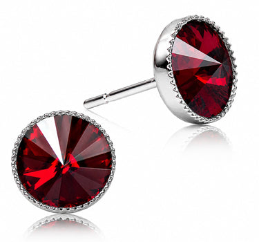 LUISIA® Solitär Ohrstecker "Joy" mit Kristallen von Swarovski® | Siam