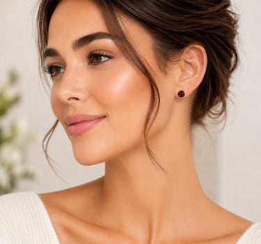 LUISIA® Solitär Ohrstecker "Joy" mit Kristallen von Swarovski® | Siam