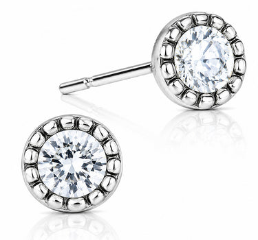 LUISIA® Ohrstecker "Judika" mit Kristallen von Swarovski® | Silber