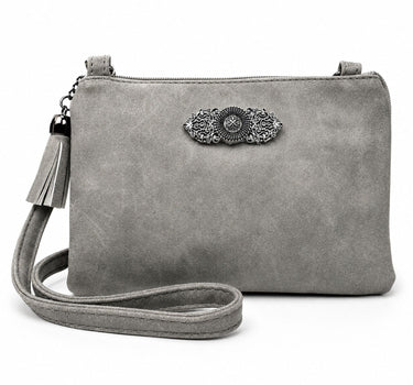 Trachten Handtasche "Sofia" - Dirndl Umhängetasche | Hellgrau