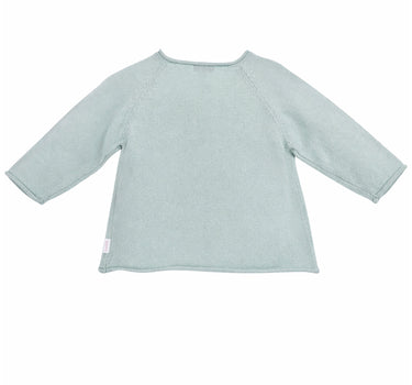 BONDI Baby Mädchen Strickjacke "Be happy" 86883 | Grün