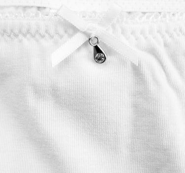 Nina von C. Hipster  mit Strass | Weiß