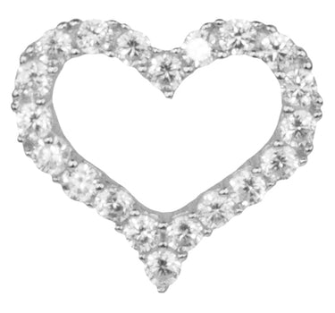 LUISIA Ohrstecker "Herzen" mit Zirkonia YG03629  925 Sterling Silber