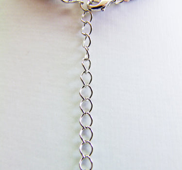 Kinder Trachten Halskette mit Edelweiß Hellbraun