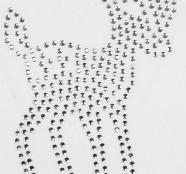 Isar-Trachten Mädchen T-Shirt "Rehkitz" mit Strass 52987 | Weiß