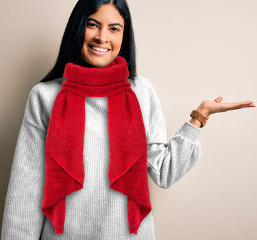 Schal "Eliana" - extra weich - Rot