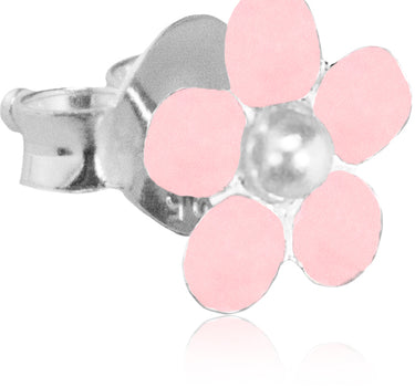 LUISIA Ohrstecker Blume - 925 Sterling Silber Rosa
