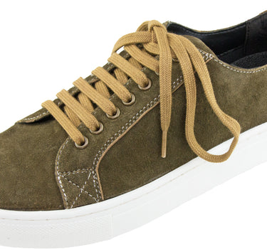 Maddox Herren Leder Sneaker Grannos - Trachten Schuhe Moor Braun