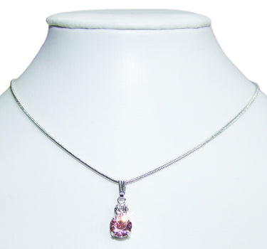 LUISIA Halskette Emily mit Kristallen von Swarovski - Rosé