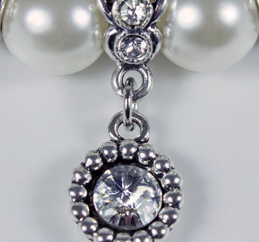 LUISIA Perlenarmband Kayla mit drei Anhängern