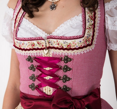 Krüger MADL Dirndl Glam Girl - Rot 60cm