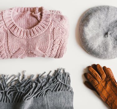 Fransen Schal Stola mit Kaschmir uni - Dunkelgrau