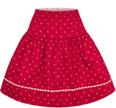 Isar-Trachten Mädchen Wenderock "Lisa" 60810 | Rosa Rot