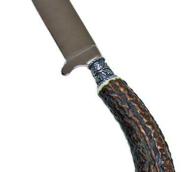 Funk Hirschhorn Trachtenmesser mit Zierfigur | Hirsch