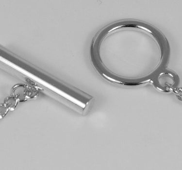 LUISIA Silbernes Damen Armband mit schwarzen Kristallen von Swarovski