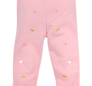 BONDI Baby Kinder Leggings "Princess" 86577 - Rosa | Mädchen Hose