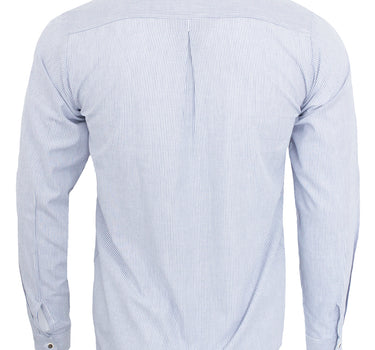 Isar-Trachten Kinder Trachtenhemd "Henry" 52817 | Blau Gestreift
