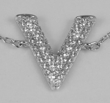 LUISIA Filigranes Damen Armband mit Strass Pfeil - 925 Silber mit Zirkonia