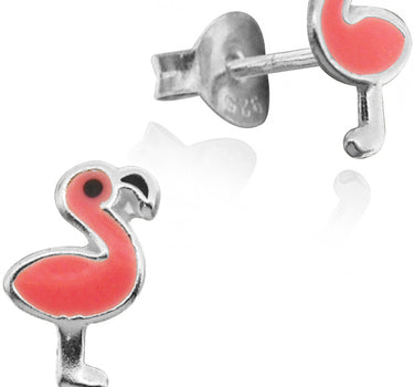 LUISIA® Ohrstecker "Flamingo" E-15550 - 925 Sterling Silber