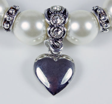 LUISIA Perlenarmband Kayla mit drei Anhängern