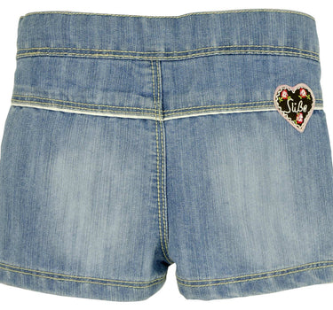 BONDI Mädchen Jeans Short "I mog di" - Blau